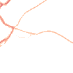 Daytime road noise heatmap for EX16 9FE