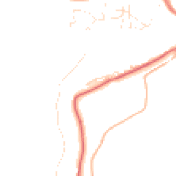 Daytime road noise heatmap for EX16 9FF