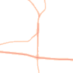 Daytime road noise heatmap for EX16 9JF