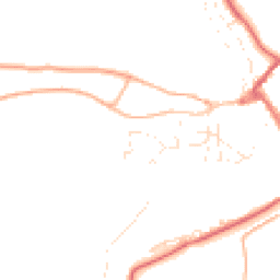 Daytime road noise heatmap for EX16 9NZ