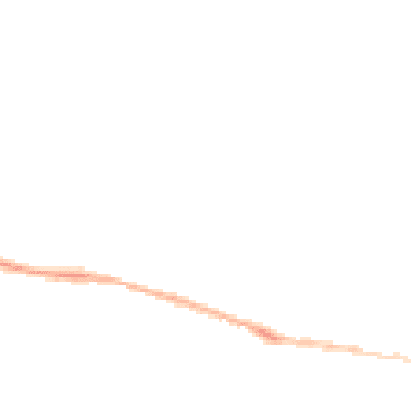 Night-time road noise heatmap for EX17 2DU