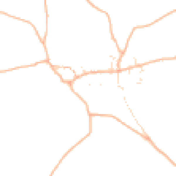 Daytime road noise heatmap for EX17 4HT