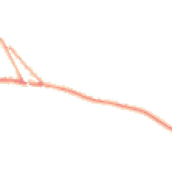 Night-time road noise heatmap for EX17 5PE