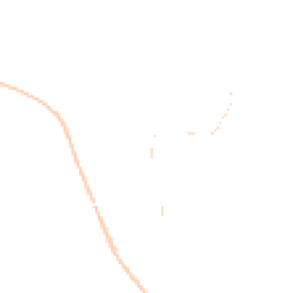 Night-time road noise heatmap for EX17 6PT