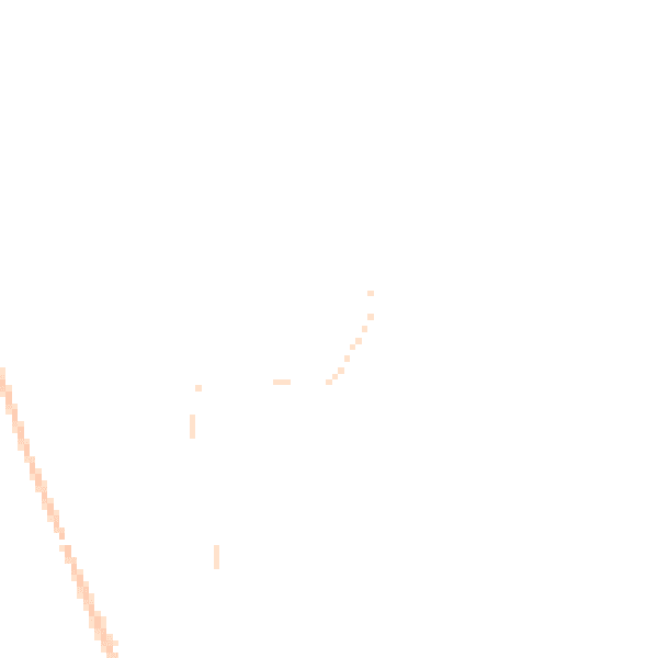 Night-time road noise heatmap for EX17 6PZ