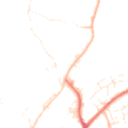 Daytime road noise heatmap for EX20 1AB