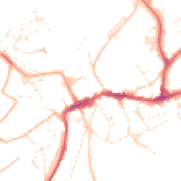Daytime road noise heatmap for EX20 1AF