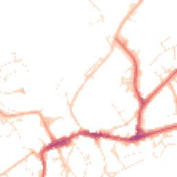 Daytime road noise heatmap for EX20 1BP