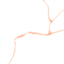 Night-time road noise heatmap for EX20 1DB