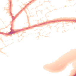 Daytime road noise heatmap for EX20 1DG