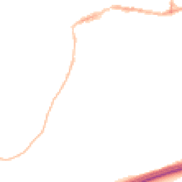 Night-time road noise heatmap for EX20 1EB