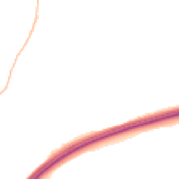 Night-time road noise heatmap for EX20 1EH