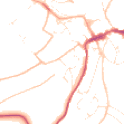 Daytime road noise heatmap for EX20 1JR
