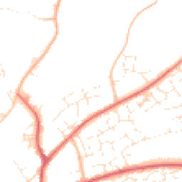 Daytime road noise heatmap for EX20 1PJ