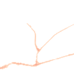 Night-time road noise heatmap for EX20 1TX