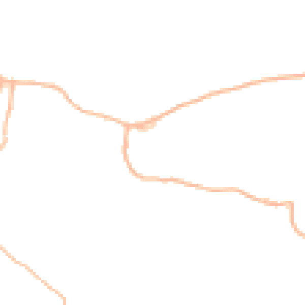 Daytime road noise heatmap for EX20 2AL