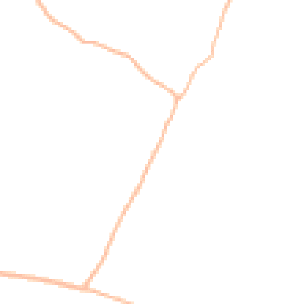 Daytime road noise heatmap for EX20 2AU