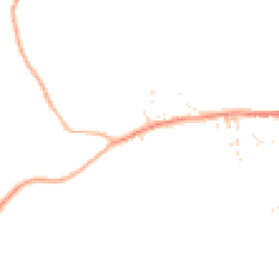 Daytime road noise heatmap for EX20 2EE
