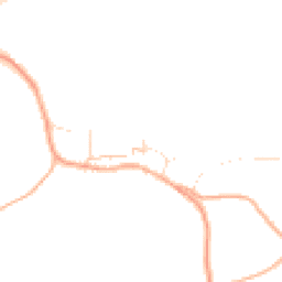 Daytime road noise heatmap for EX20 2FG