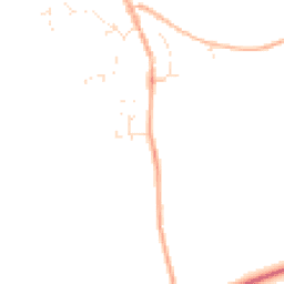 Daytime road noise heatmap for EX20 2FL