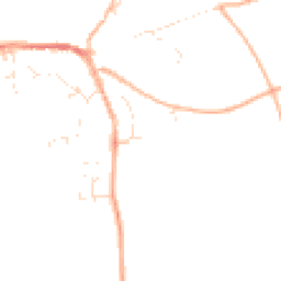 Daytime road noise heatmap for EX20 2GY