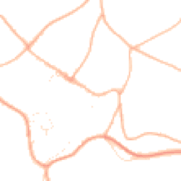 Daytime road noise heatmap for EX20 2JY