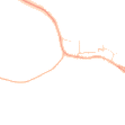 Daytime road noise heatmap for EX20 2NH