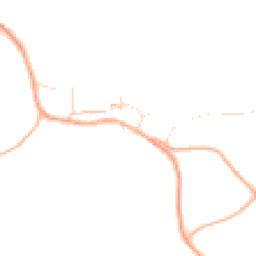 Daytime road noise heatmap for EX20 2NP