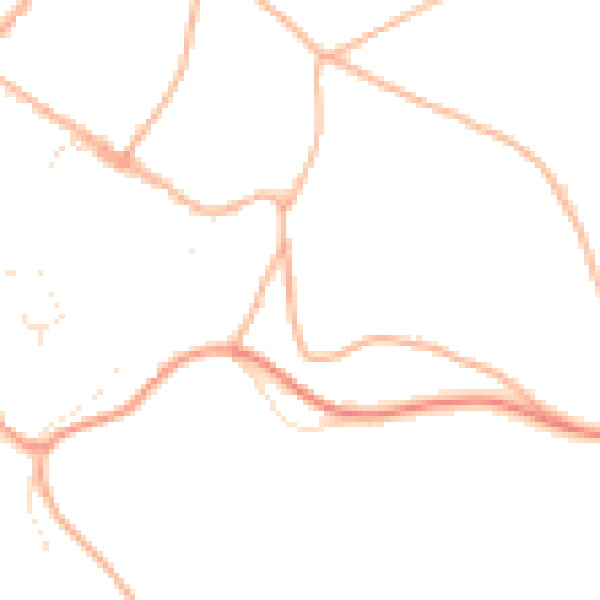 Daytime road noise heatmap for EX20 2PQ