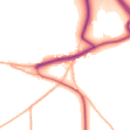 Daytime road noise heatmap for EX20 2QR