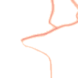 Night-time road noise heatmap for EX20 2QR