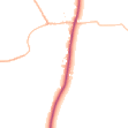 Daytime road noise heatmap for EX20 3AB