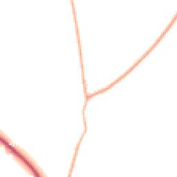 Daytime road noise heatmap for EX20 3BH
