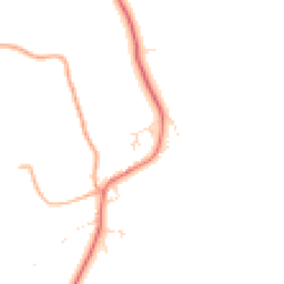 Daytime road noise heatmap for EX20 3DF