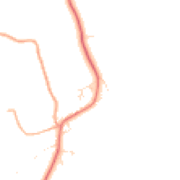 Daytime road noise heatmap for EX20 3GY