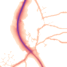 Daytime road noise heatmap for EX20 3HA