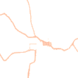 Daytime road noise heatmap for EX20 3NW