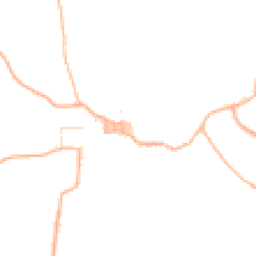 Daytime road noise heatmap for EX20 3NY