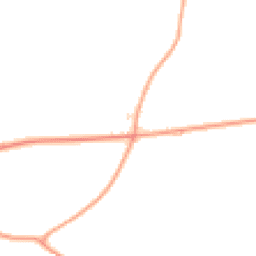 Daytime road noise heatmap for EX20 4DP