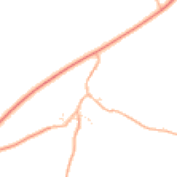 Daytime road noise heatmap for EX20 4EN