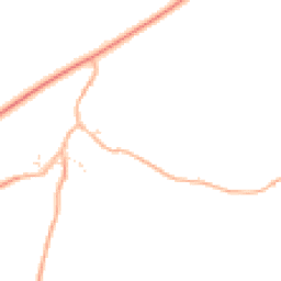 Daytime road noise heatmap for EX20 4ES