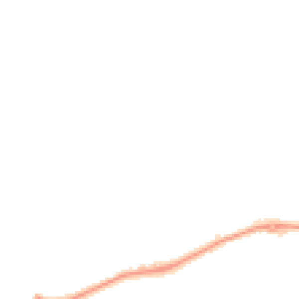 Night-time road noise heatmap for EX23 8DR