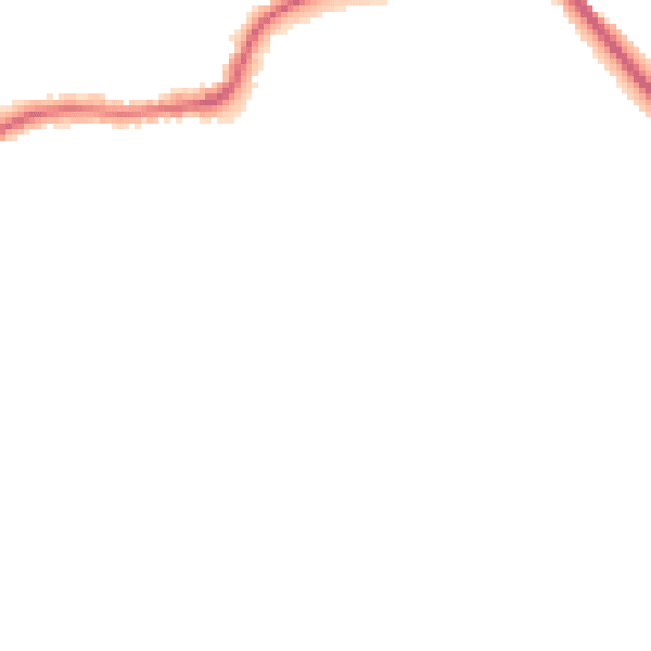 Night-time road noise heatmap for EX31 3AF