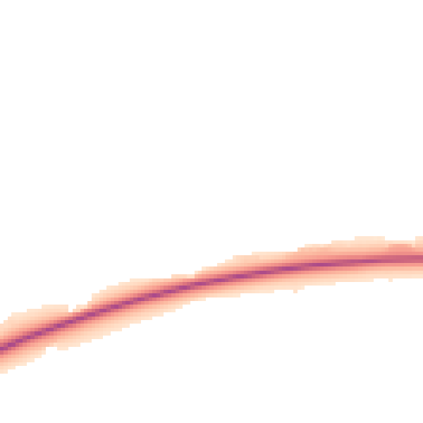 Night-time road noise heatmap for EX31 3GT