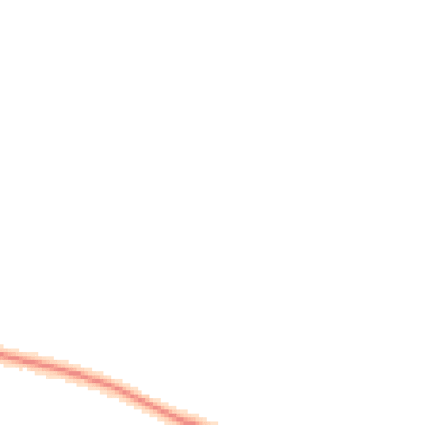 Night-time road noise heatmap for EX31 4BP
