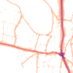 Daytime road noise heatmap for EX33 1AT