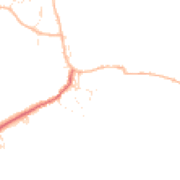 Daytime road noise heatmap for EX33 1NG