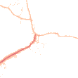 Daytime road noise heatmap for EX33 1NQ
