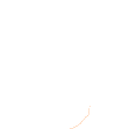 Night-time road noise heatmap for EX33 1NW