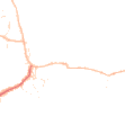 Daytime road noise heatmap for EX33 1PG